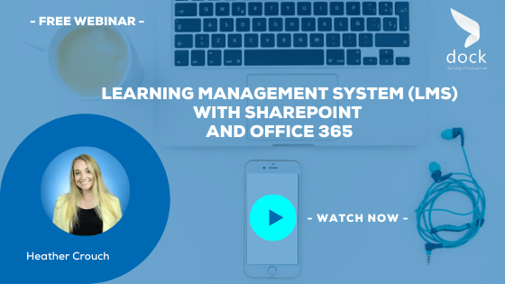 12. Webinar Banner_Learning Management System (LMS) with SharePoint and Office 365