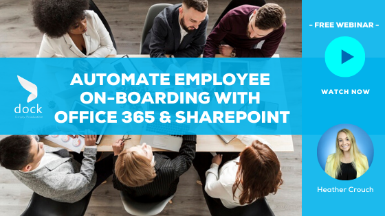 14. Webinar Banner_Automate Employee On-boarding With Office 365 & SharePoint-1