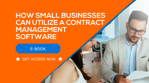 E-BOOK banner - How Small Businesses Can utilize a Contract Management Software-1