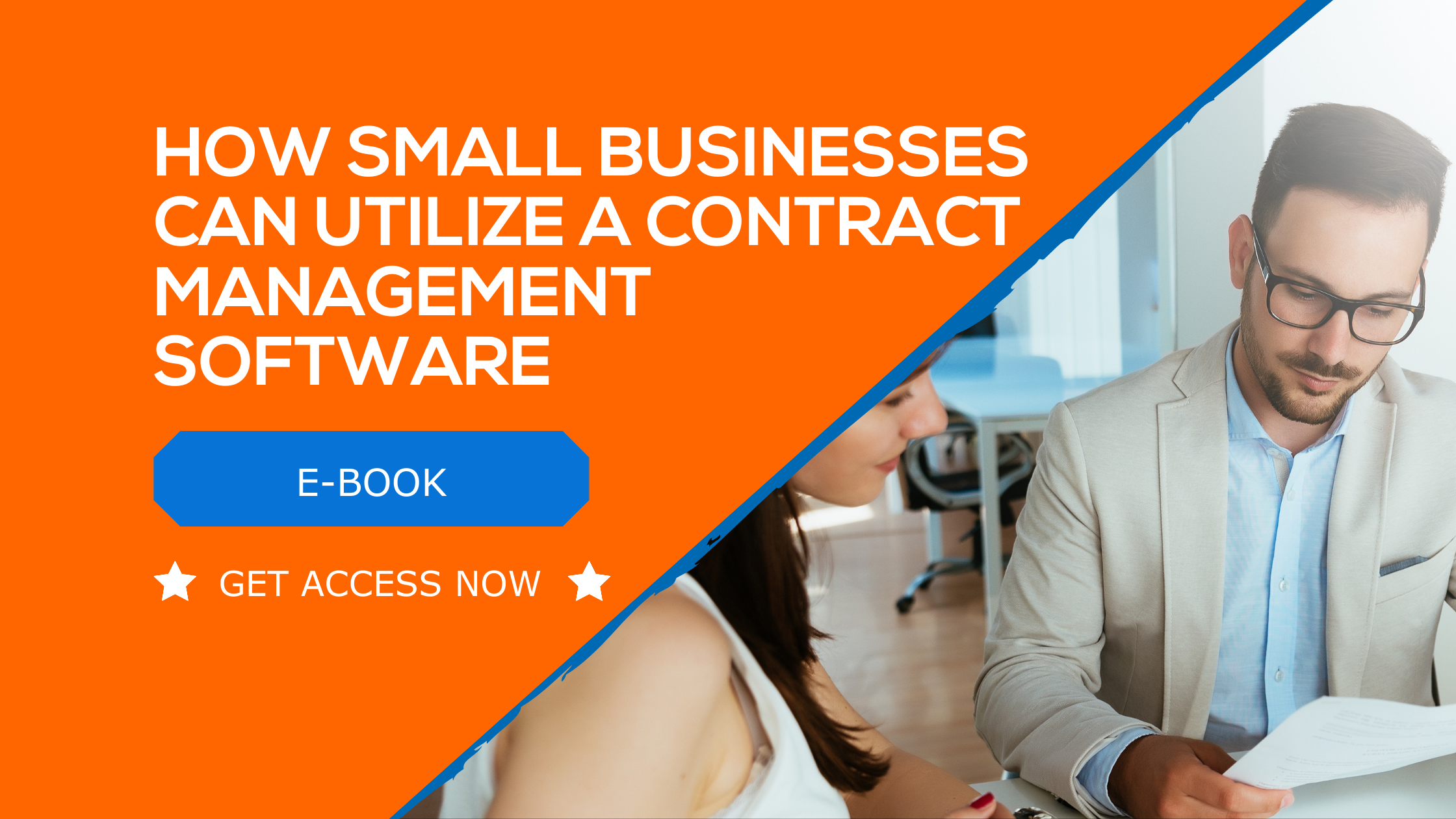 E-BOOK banner - How Small Businesses Can utilize a Contract Management Software