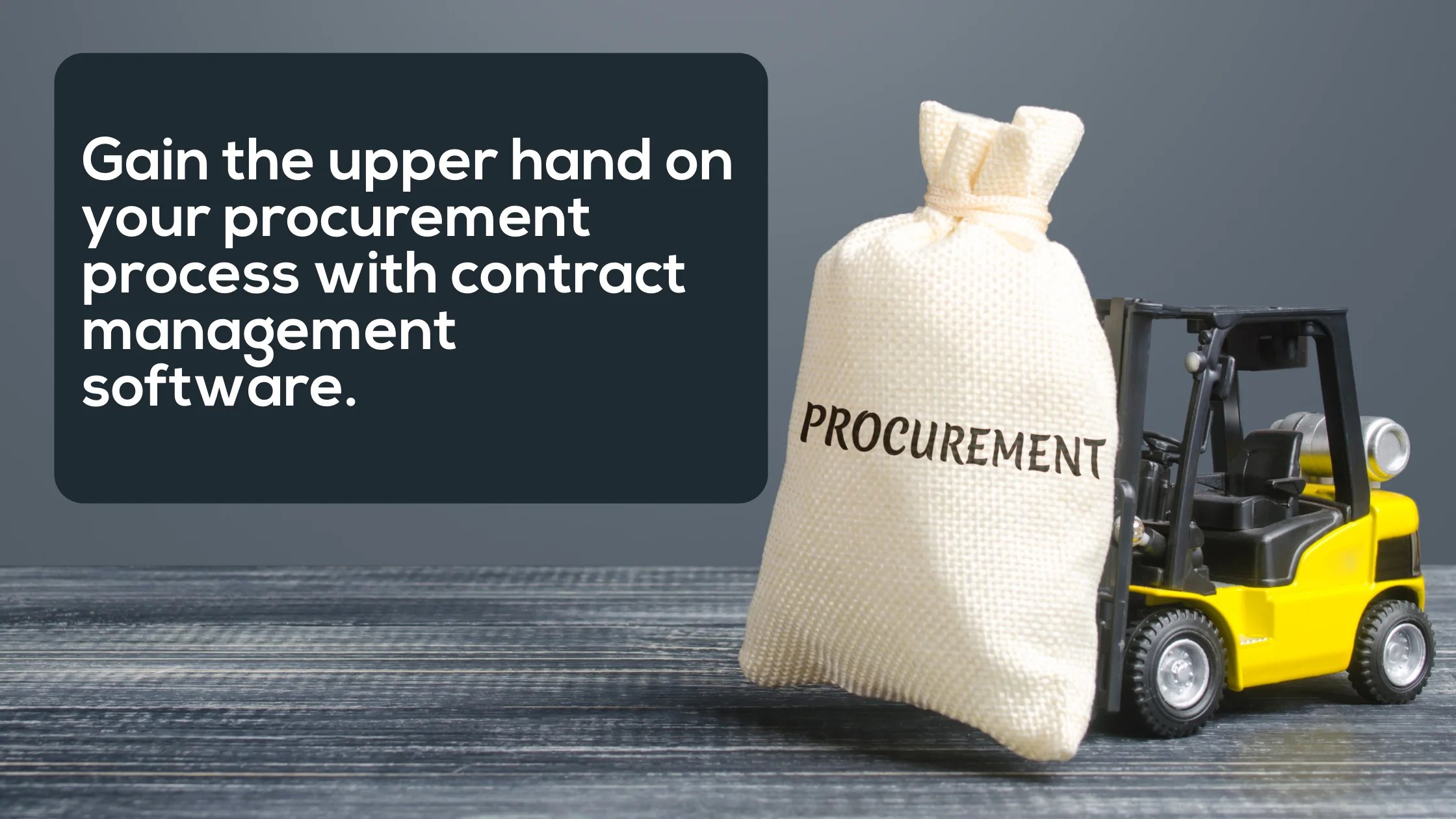 Gain the upper hand on your procurement process with contract management software.