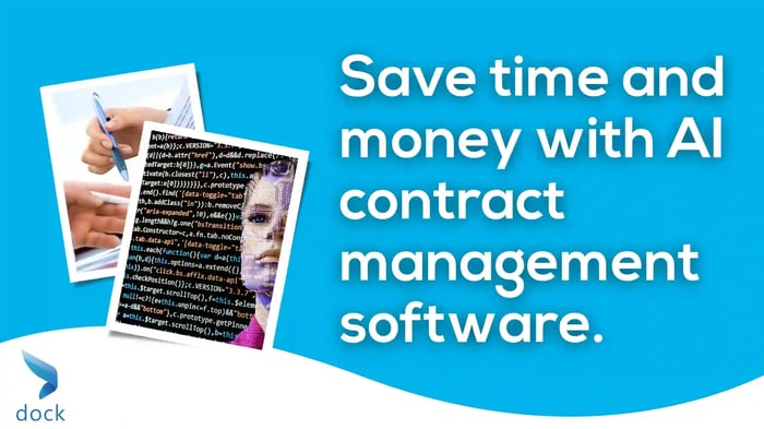 Save time and money with AI contract management software