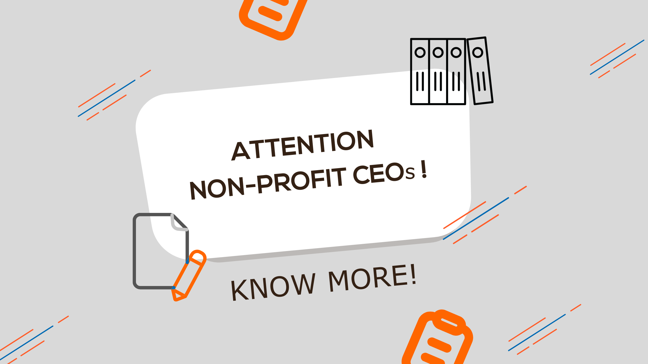 CMS blog - Tips for Non-profit CEOs