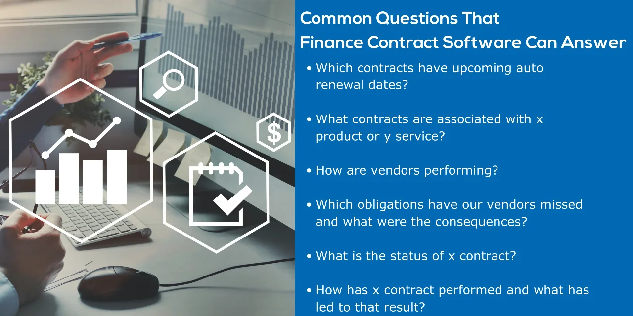 Common Questions That Finance Contract Software Can Answer
