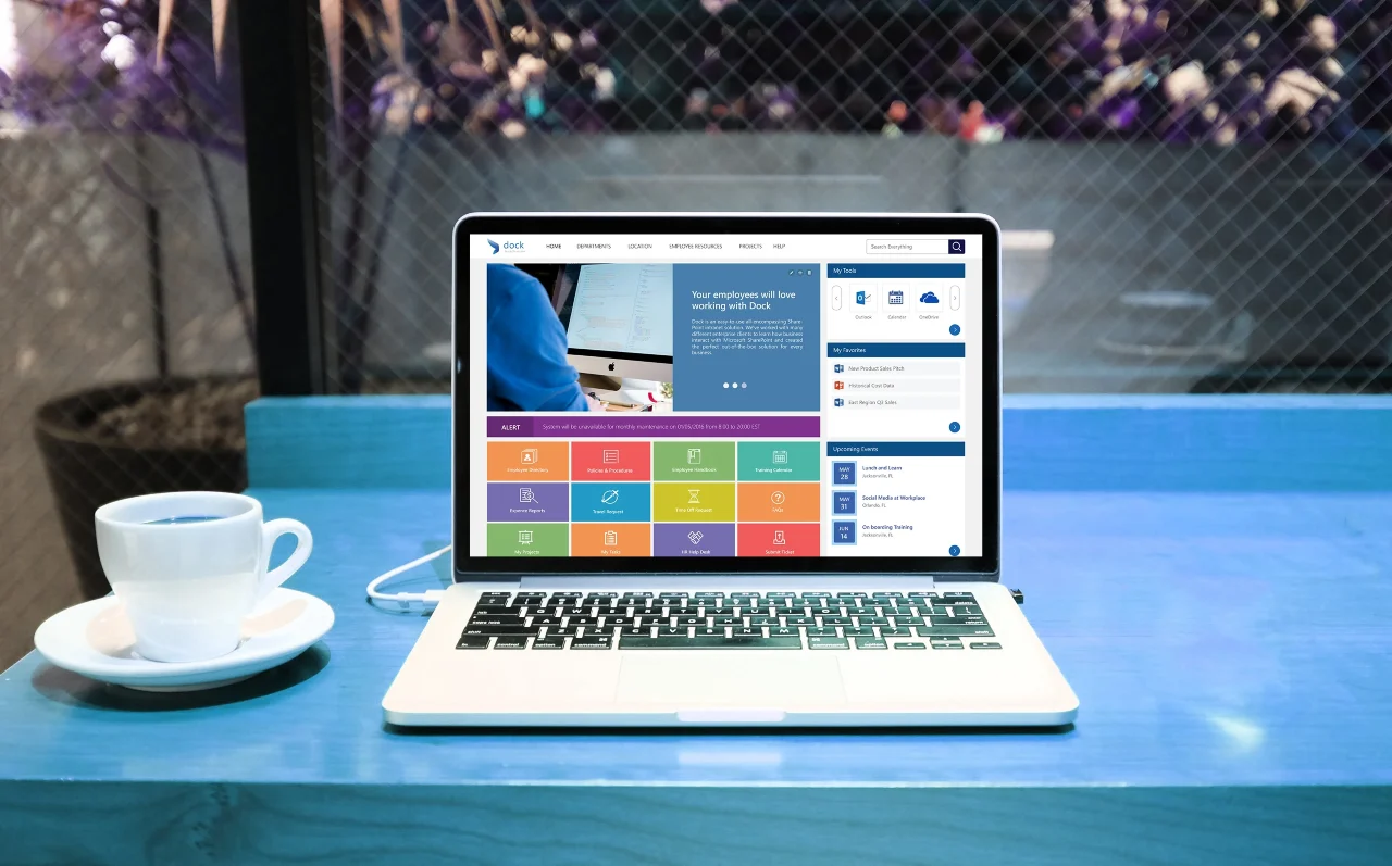 Dock SharePoint Intranet & Office 365