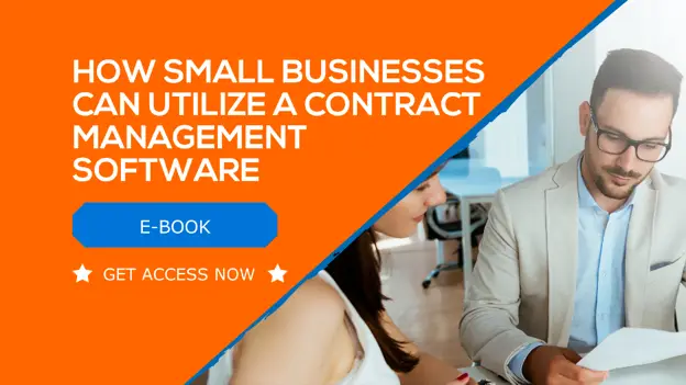 E-BOOK banner - How Small Businesses Can utilize a Contract Management Software-1