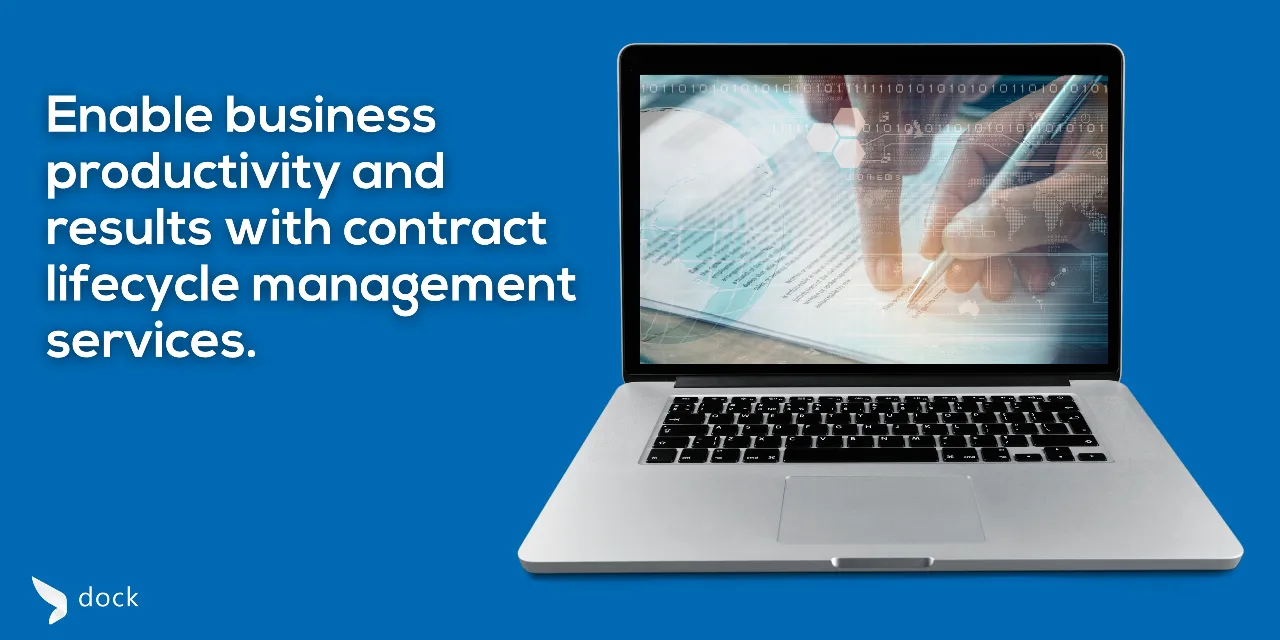 Enable business productivity and results with contract lifecycle management services.