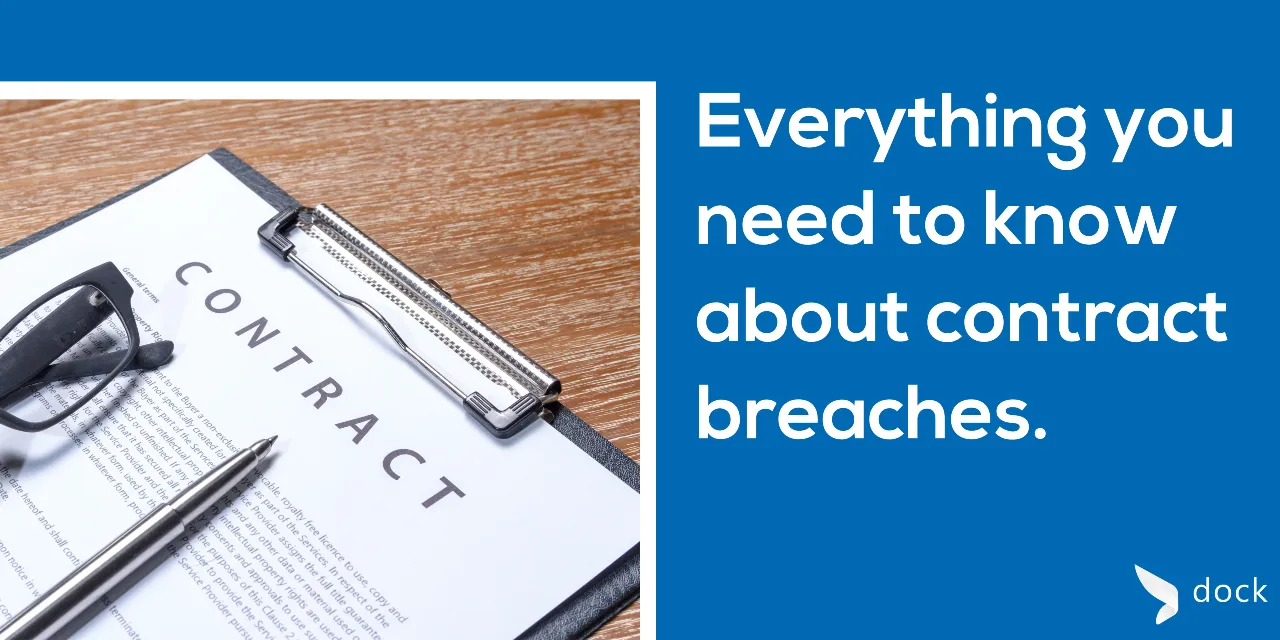 Everything you need to know about contract breaches. -1
