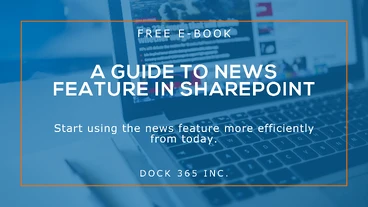 Featured Image E-book - A Guide to News Feature in SharePoint