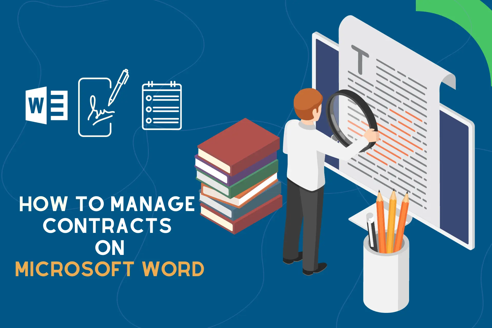How To Manage A Contract On Microsoft Word