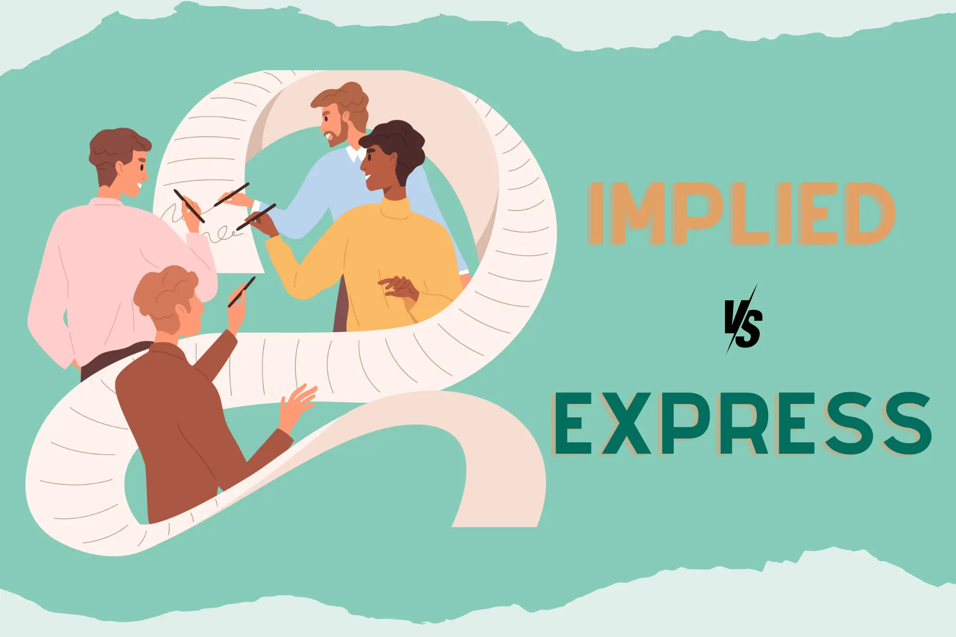 Implied Contract Vs. Express Contract Understanding The Differences
