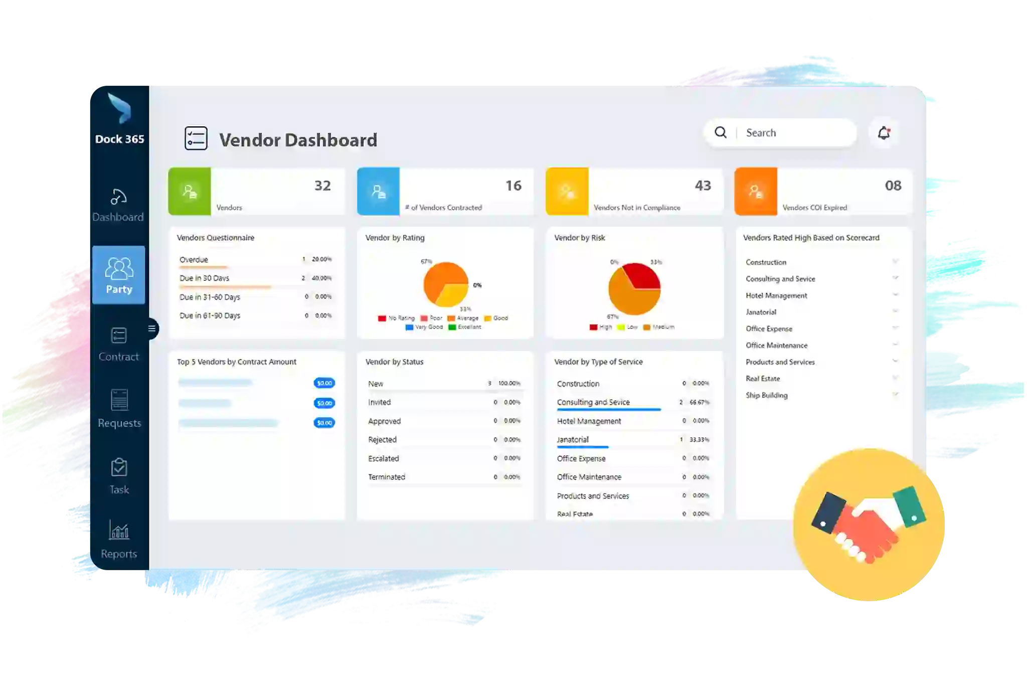 D365 Vendor Management Dashboard