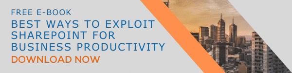 Free e-book cta - BEST WAYS TO EXPLOIT SHAREPOINT FOR BUSINESS PRODUCTIVITY